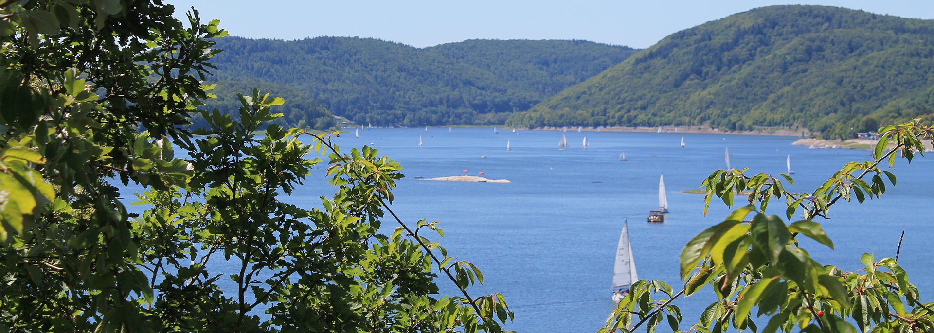 Boote am Edersee