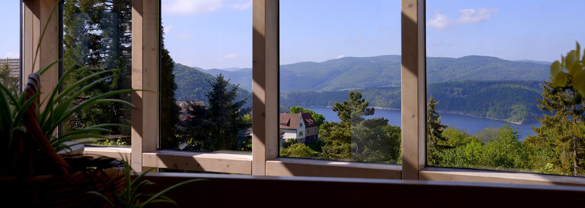 Ausblick auf den Edersee