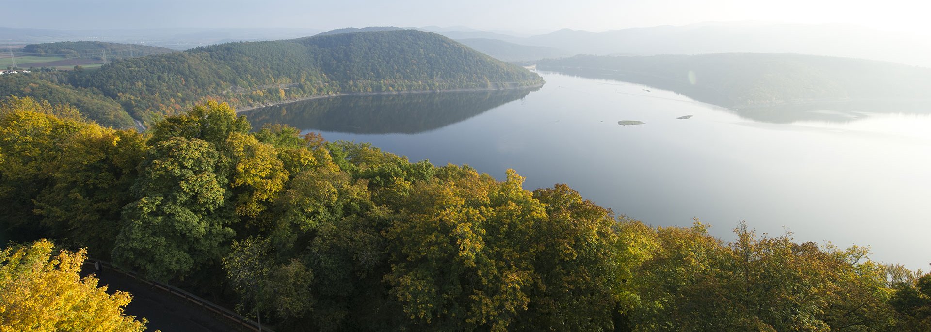 Der Edersee im Sommer